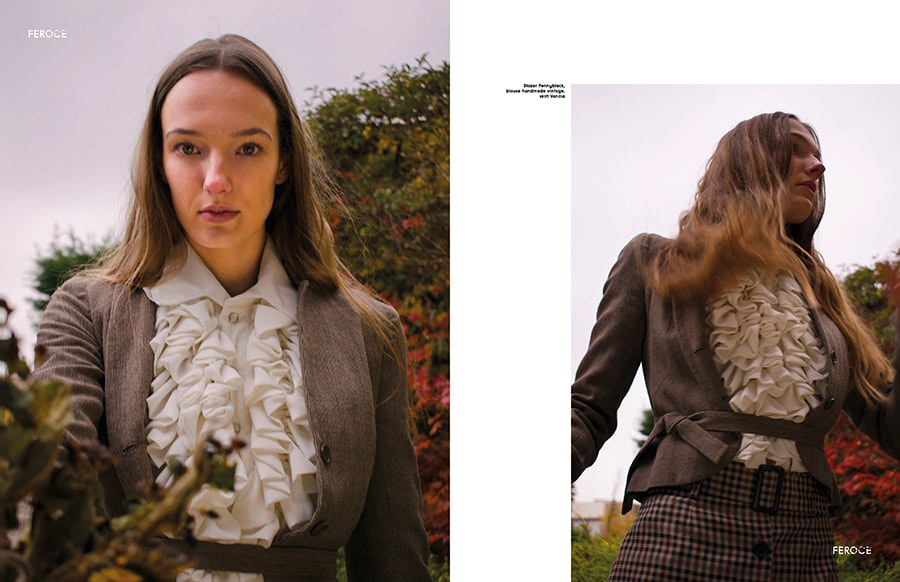 Editorial photoshoot Ready for the Winter, photography and fashion styling by Daria Kuvshinova