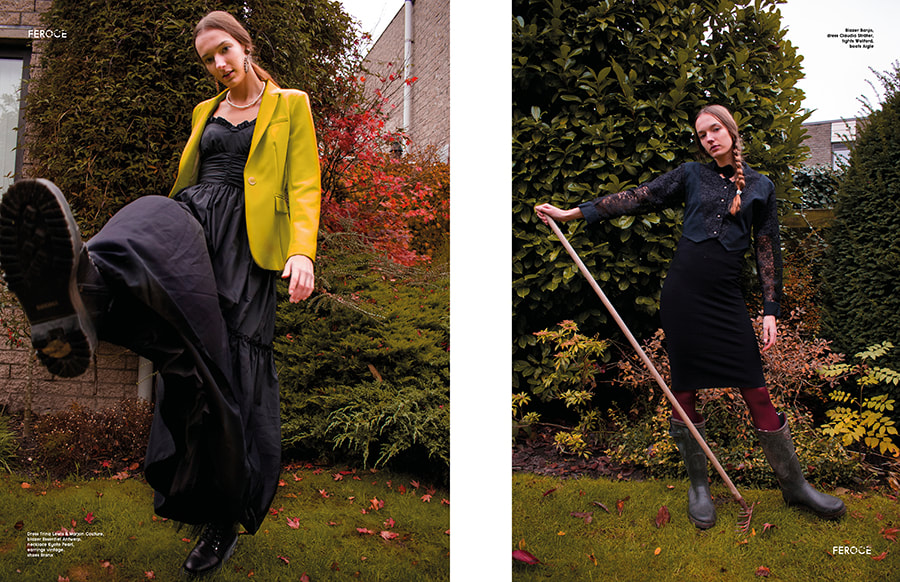 Editorial photoshoot Ready for the Winter, photography and fashion styling by Daria Kuvshinova