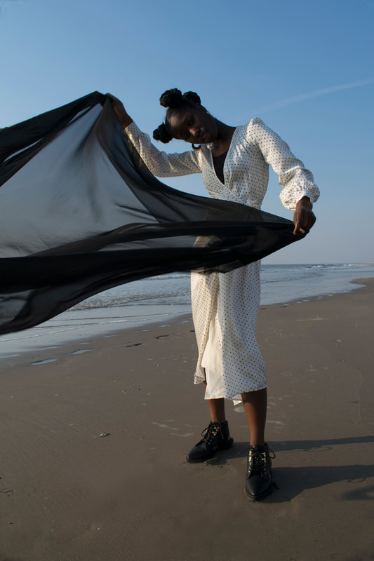 Editorial photoshoot Shape shifter, photography and fashion styling by Daria Kuvshinova