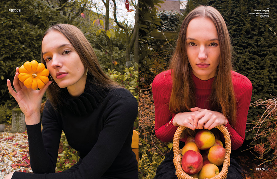 Editorial photoshoot Ready for the Winter, photography and fashion styling by Daria Kuvshinova